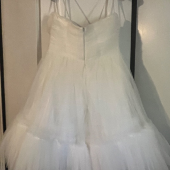 Untamed Petals Genevieve Bow Mini Dress - Picture 6 of 7